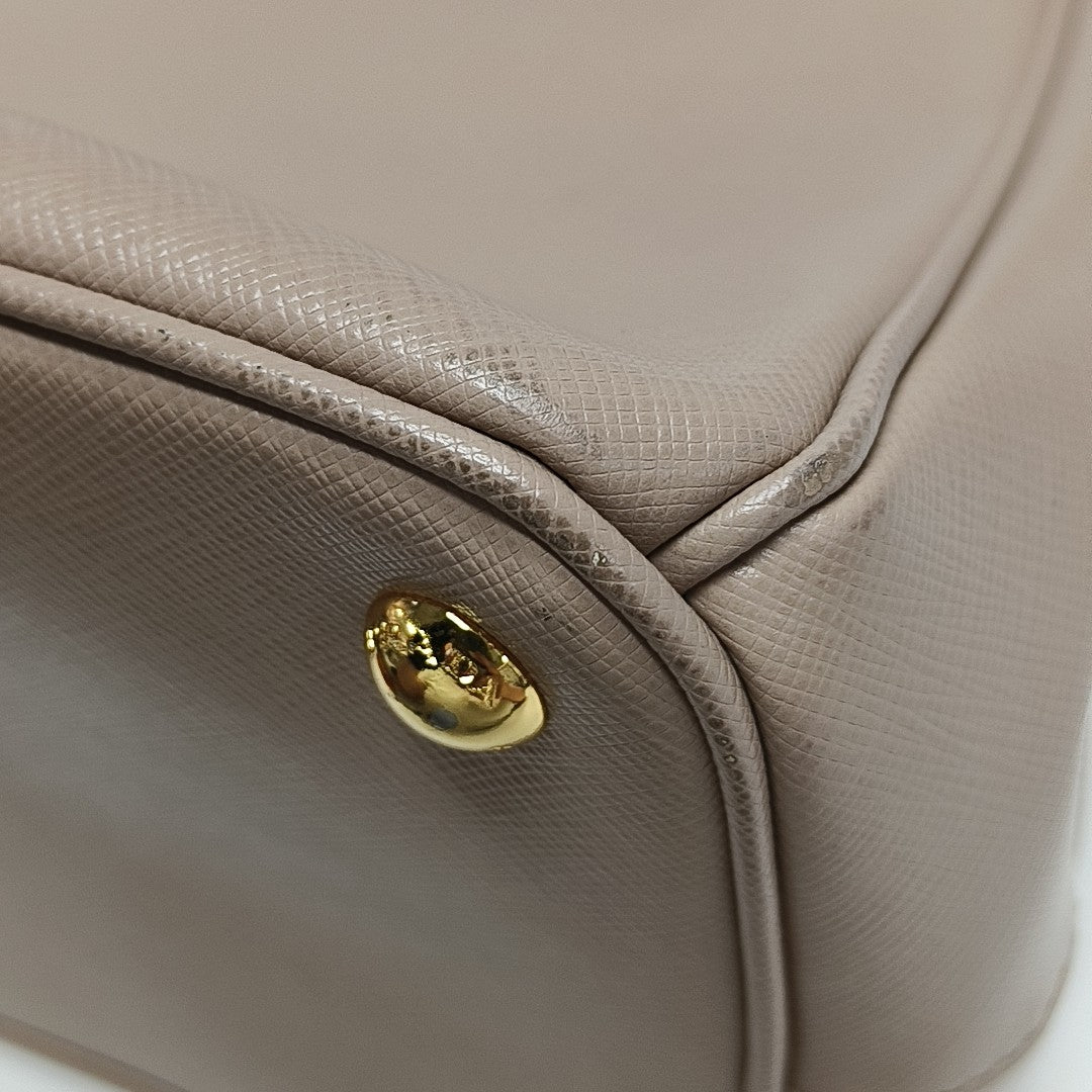 Galleria Large Saffiano Calfskin Pink