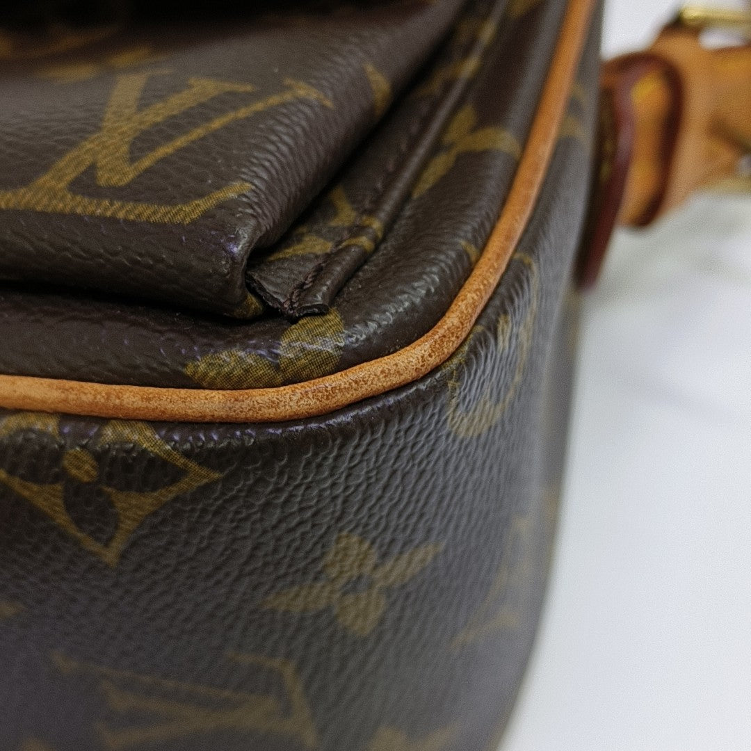 VIVA CITE Monogram Coated Canvas Brown