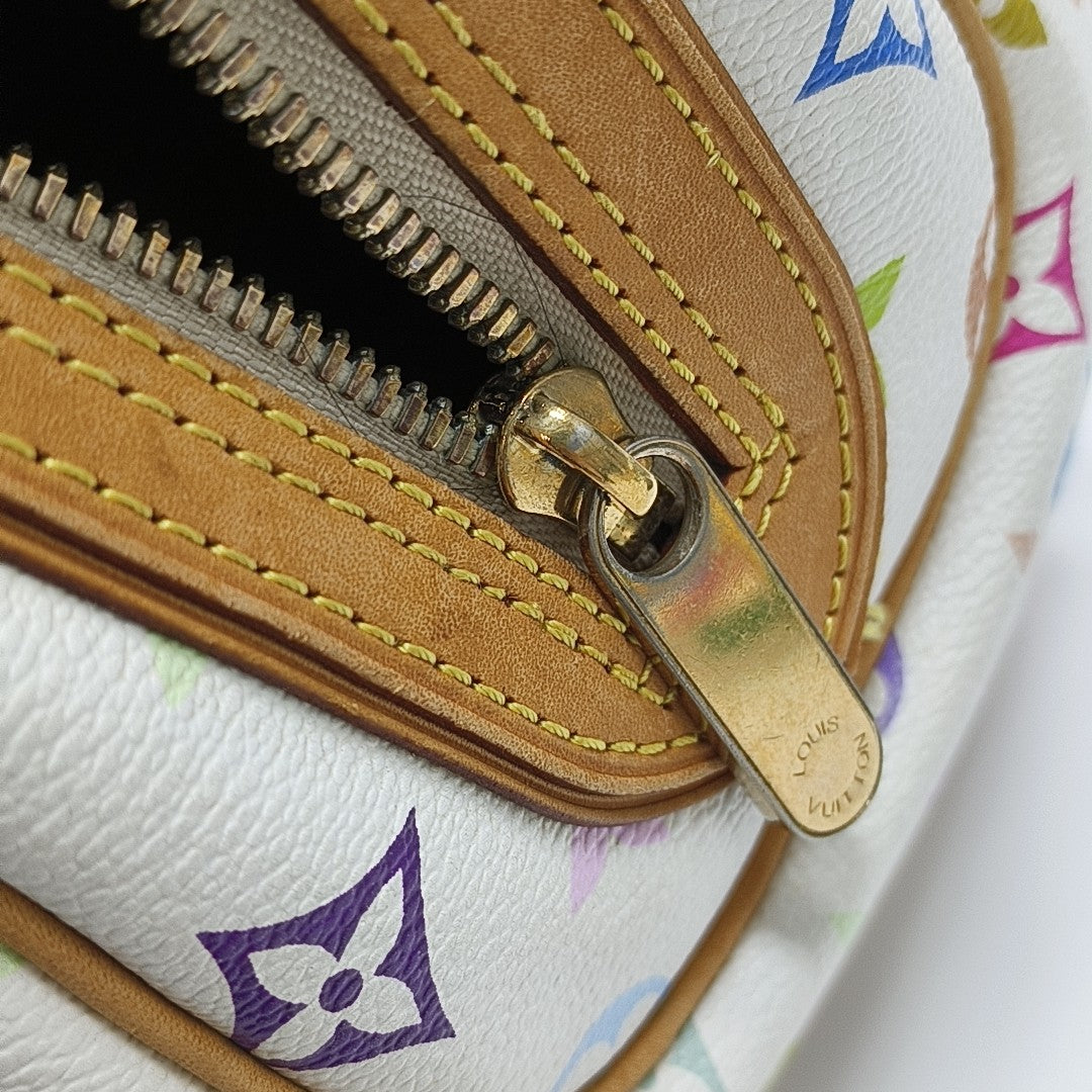 LV × TM PRISCILLA Monogram Coated Canvas White