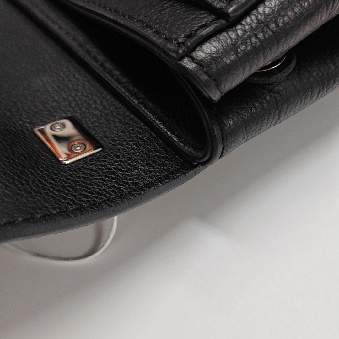 LOCKME BB Calfskin Black