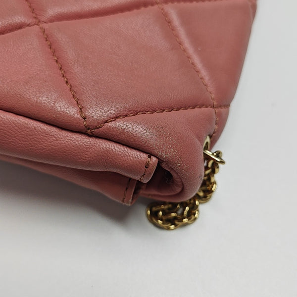 Vara Quilted Calfskin Pink