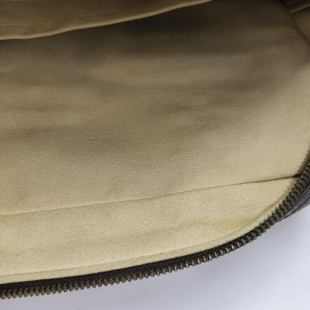 MANHATTAN GM Monogram Coated Canvas Brown