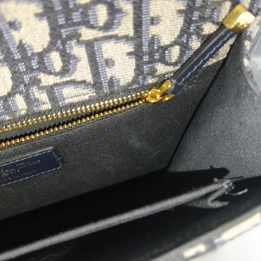 30 Montaigne Oblique Canvas Blue