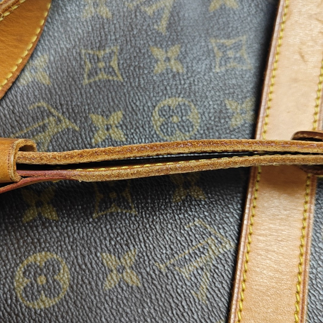 SAUMUR Monogram Coated Canvas Brown