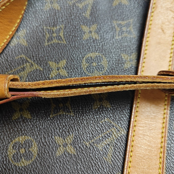 SAUMUR Monogram Coated Canvas Brown
