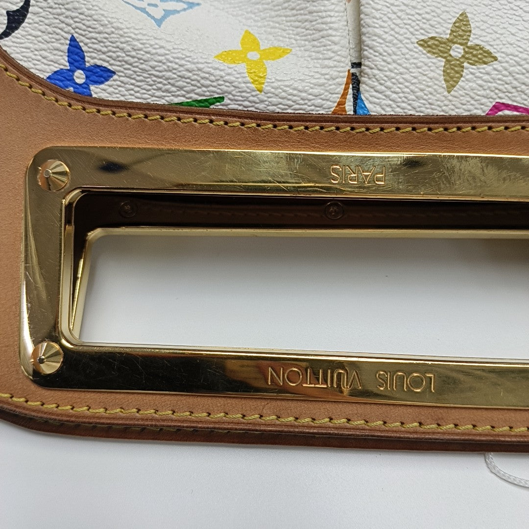 LV × TM JUDY MM Monogram Coated Canvas White