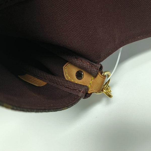 FAVORITE MM Monogram Coated Canvas Brown
