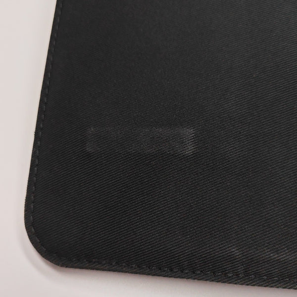 DISTRICT PM Monogram Coated Canvas Black