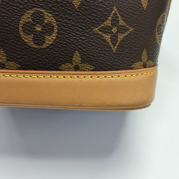 NOÉ Nano Monogram Coated Canvas Brown