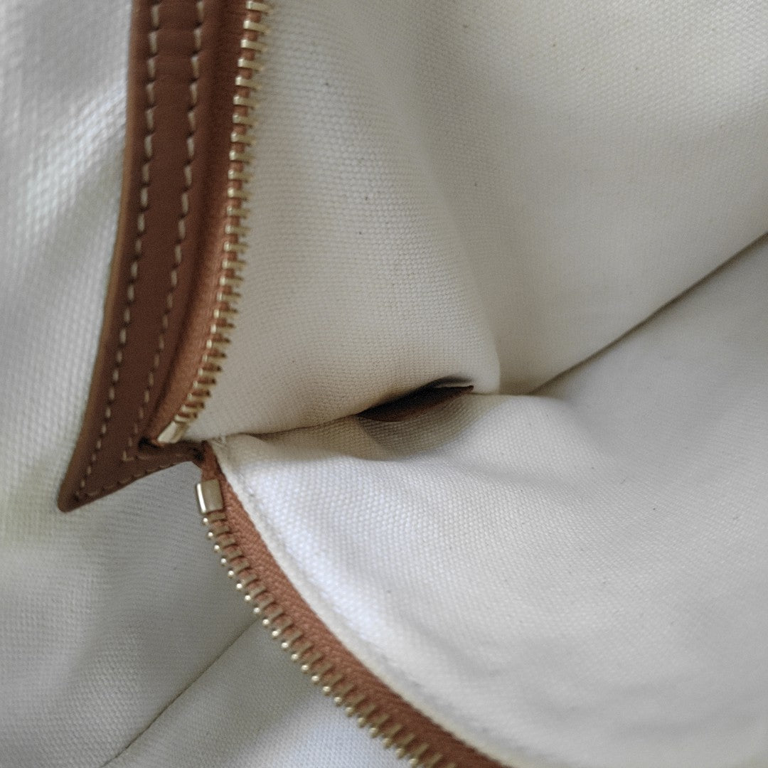 CABAS CELINE Large Canvas White