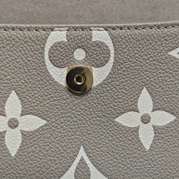 IVY Monogram Calfskin Gray
