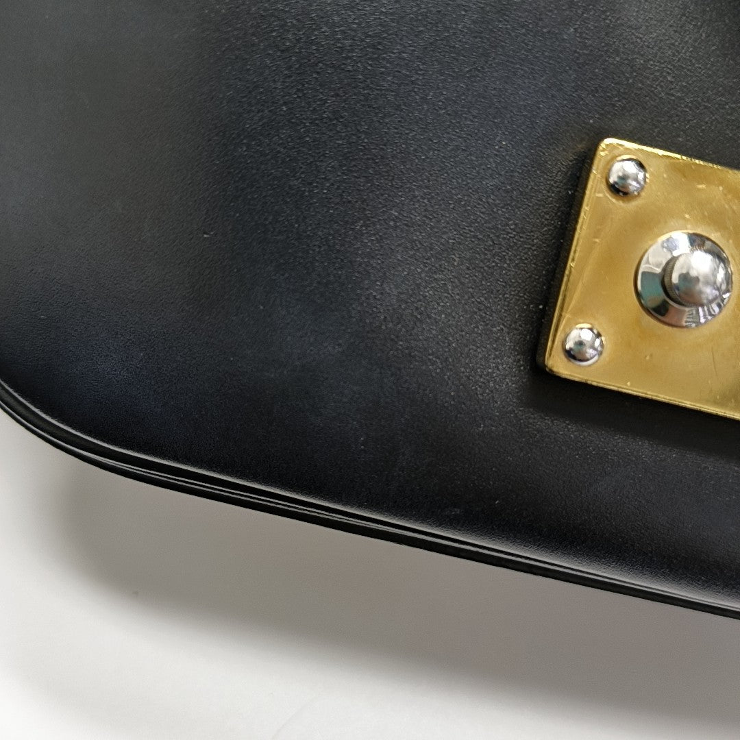 SWING Monogram Calfskin Black