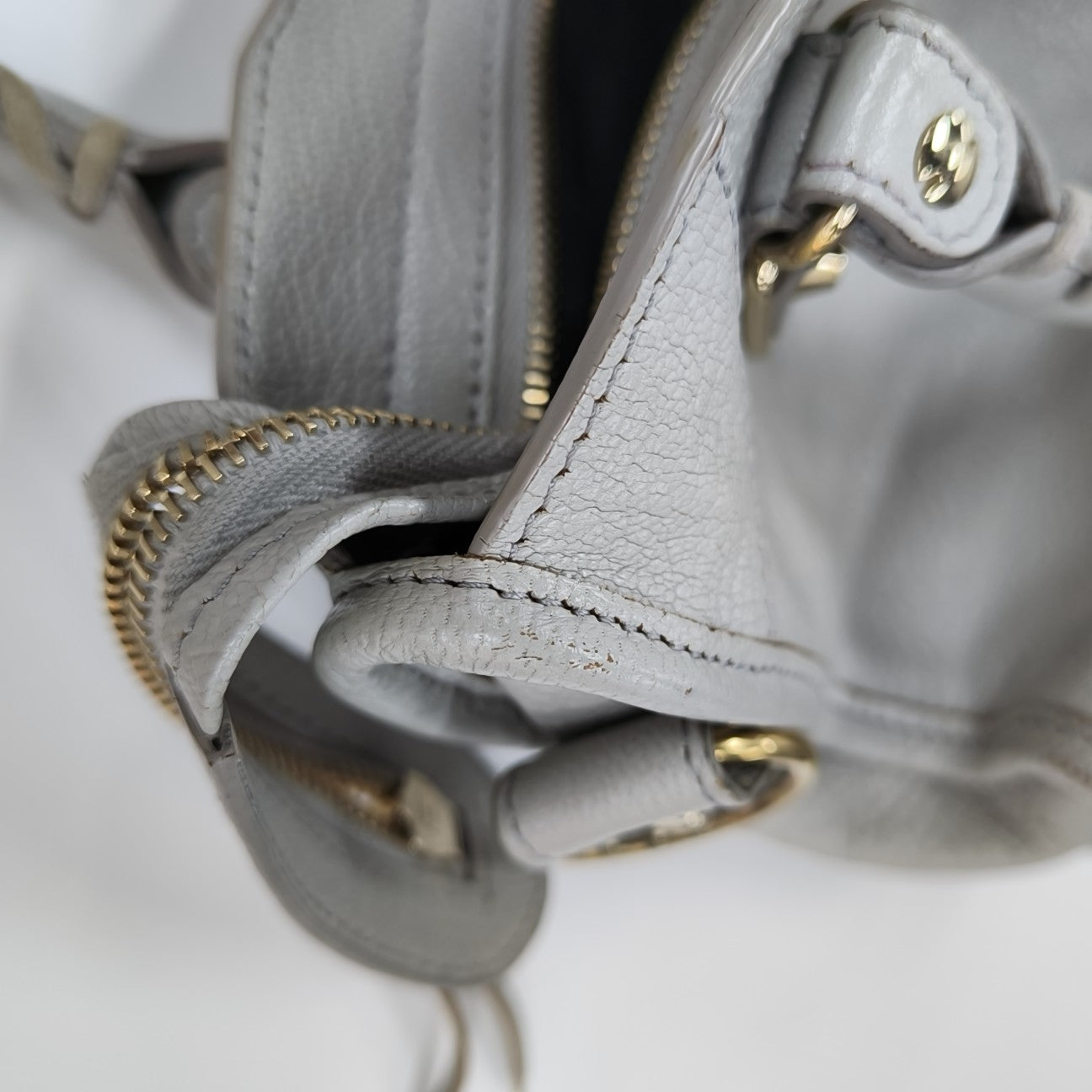 Classic City Mini Lambskin Gray