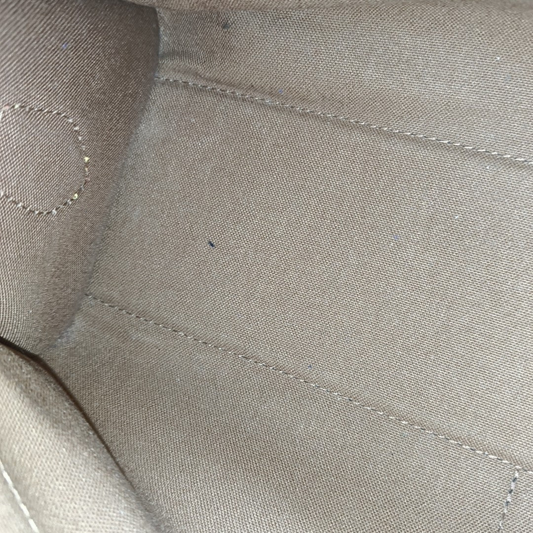 POPINCOURT Monogram Coated Canvas Brown
