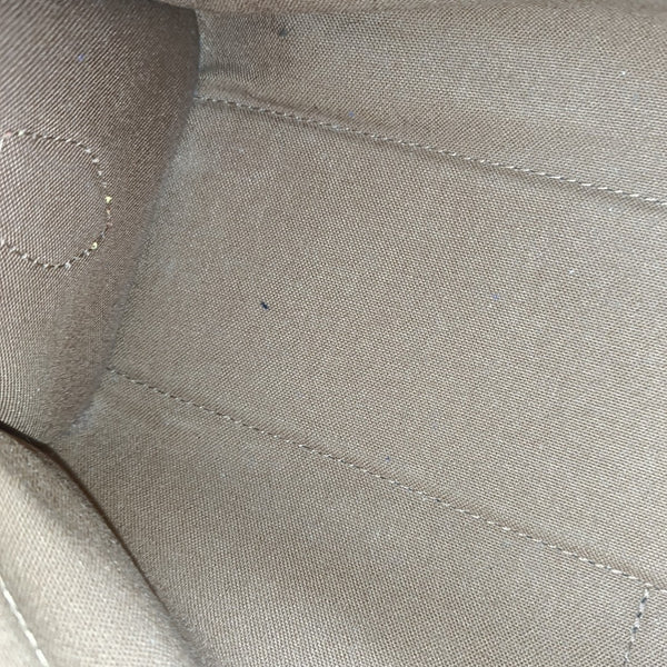 POPINCOURT Monogram Coated Canvas Brown