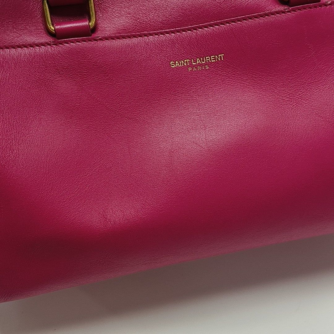 DUFFLE Calfskin Red