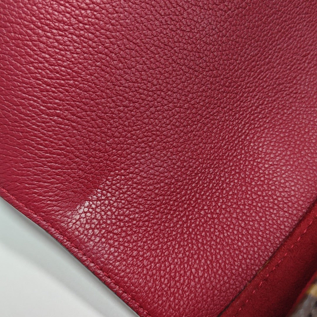 EDEN MM Monogram Coated Canvas Brown