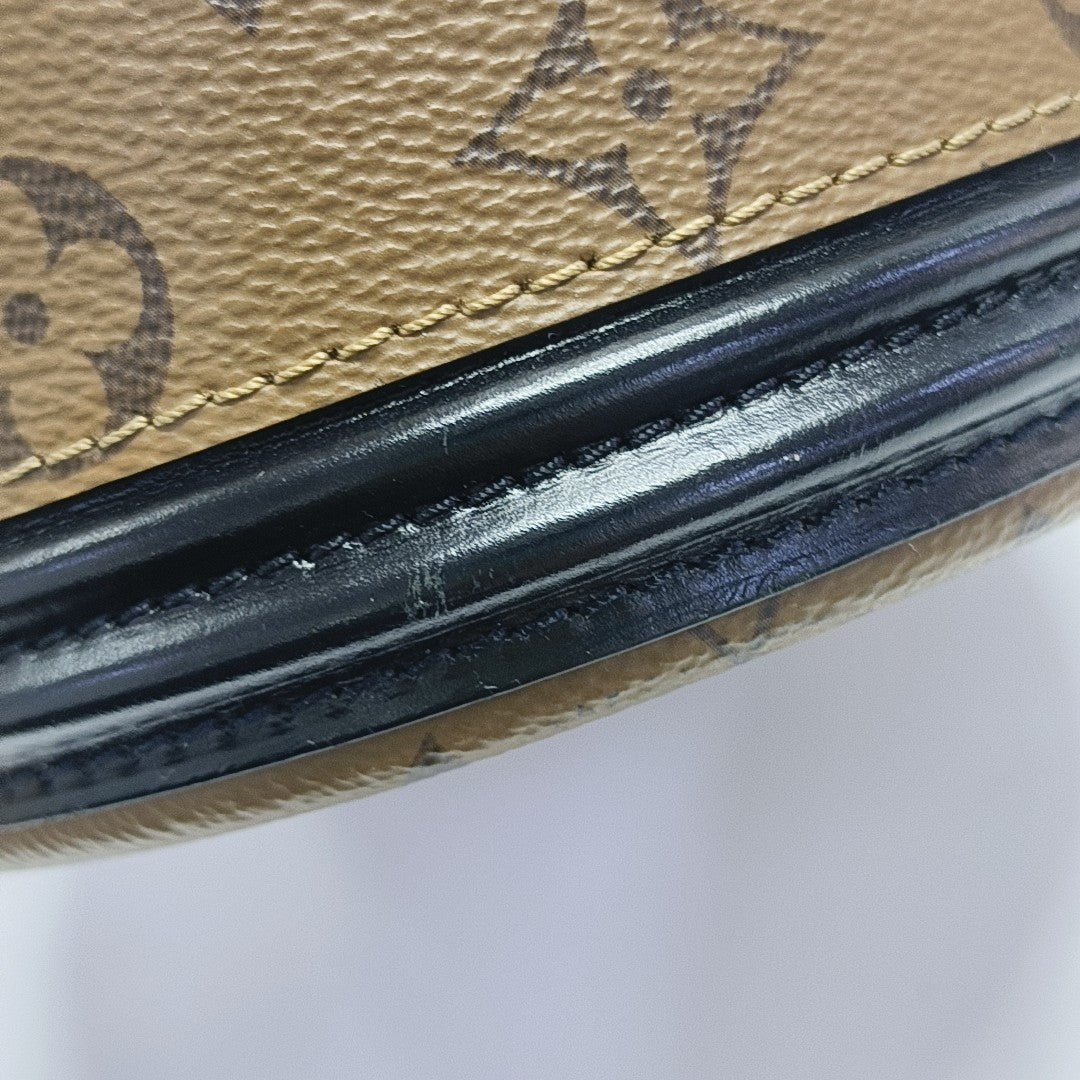 CANNES PM Monogram Coated Canvas Brown