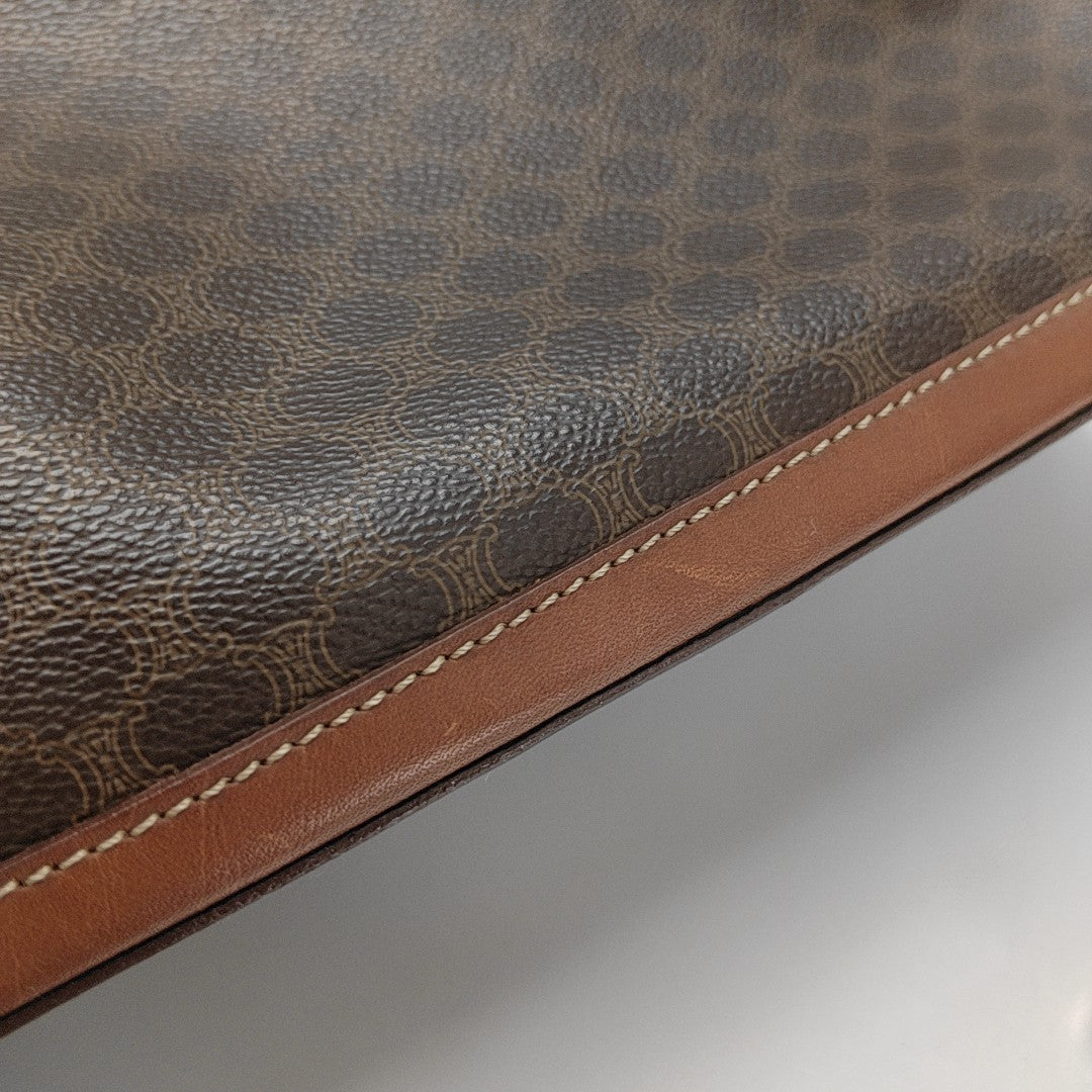 MACADAM Coated Canvas Brown