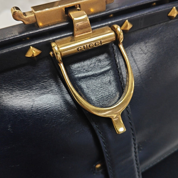 Calfskin Tote Bag Blue