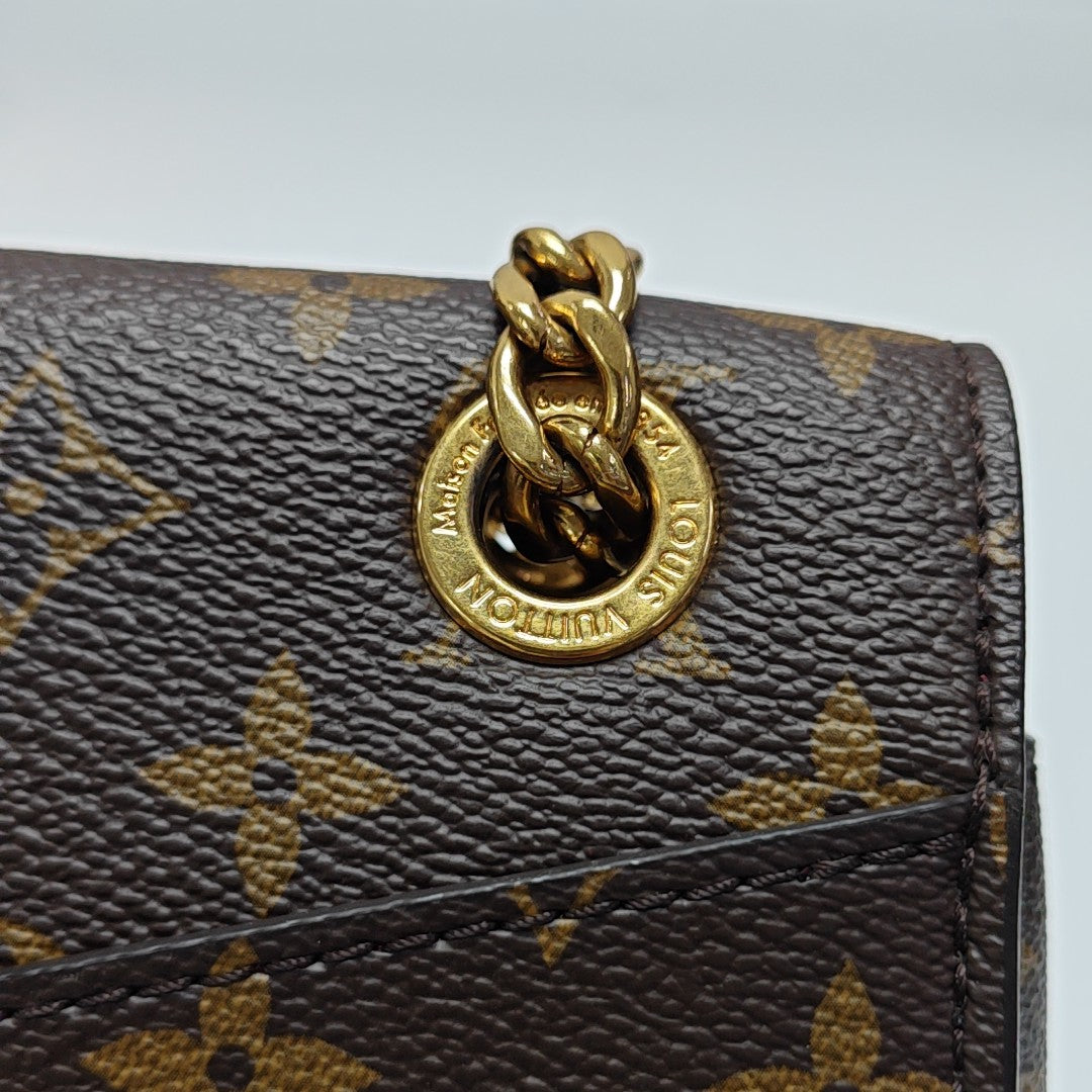 PASSY Monogram Coated Canvas Brown