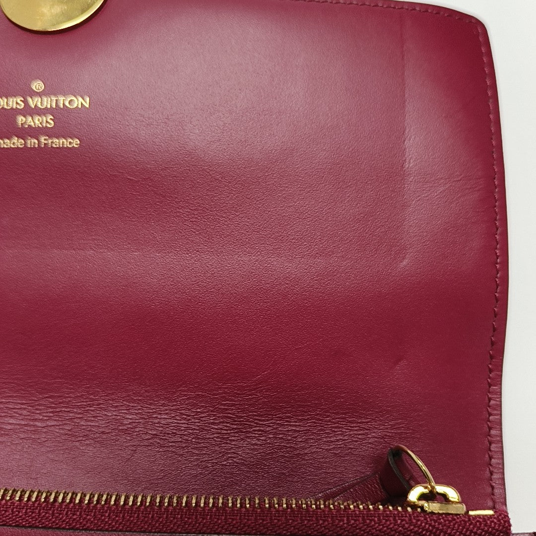 FLORE Monogram Coated Canvas Brown