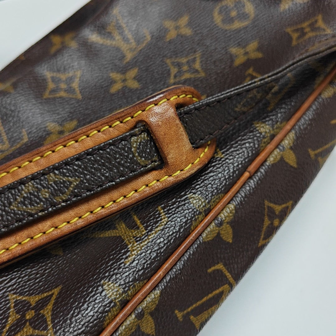 MARLY BANDOULIERE Monogram Coated Canvas Brown