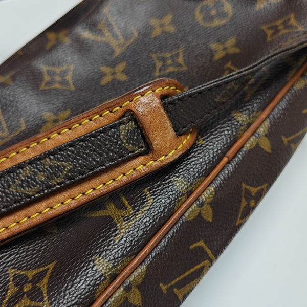 MARLY BANDOULIERE Monogram Coated Canvas Brown