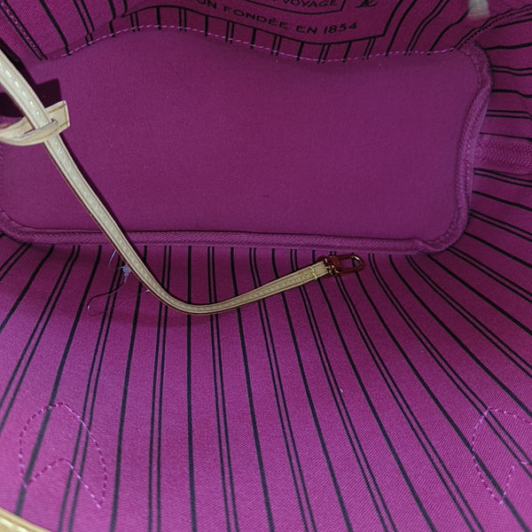 NEVERFULL PM Monogram Coated Canvas Brown
