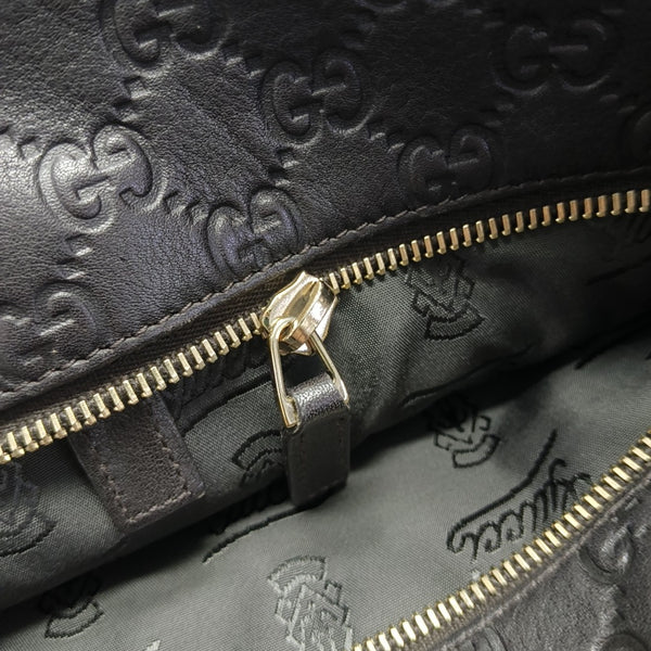 GG Imprime Monogram Calfskin Black