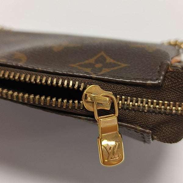 EVA Monogram Coated Canvas Brown