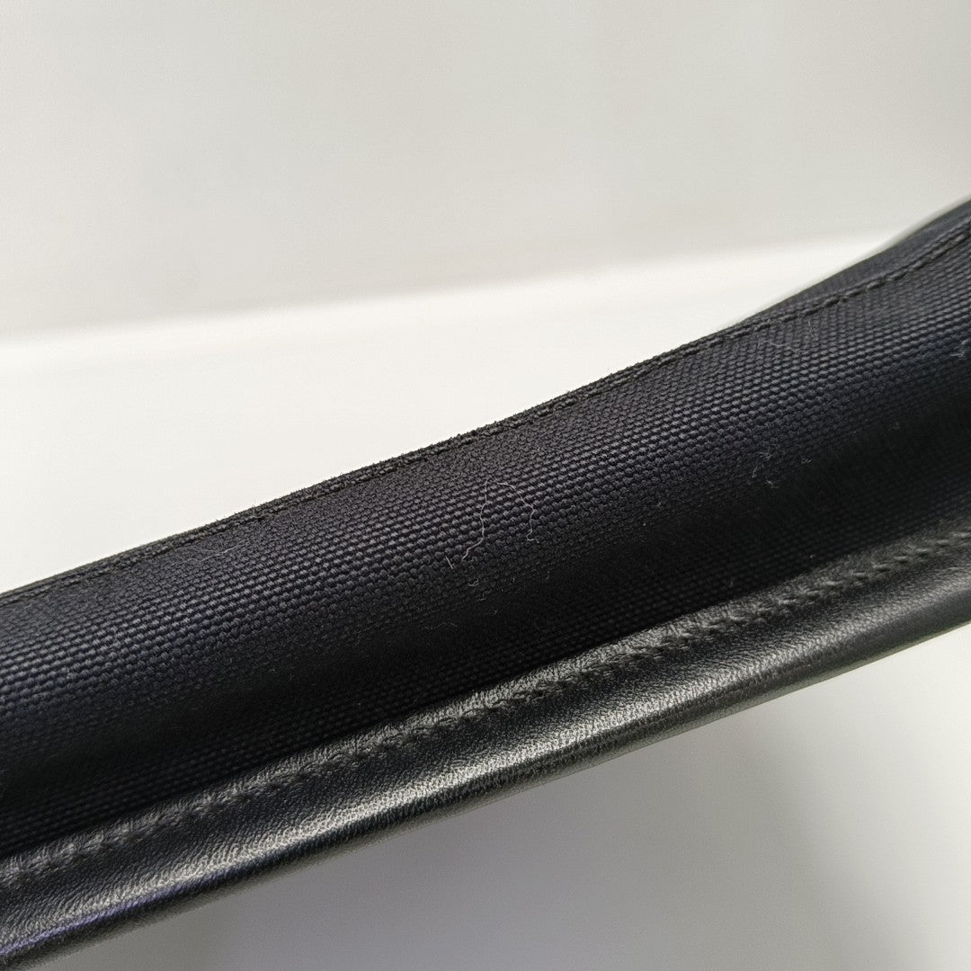 Canvas Shoulder Bag Black