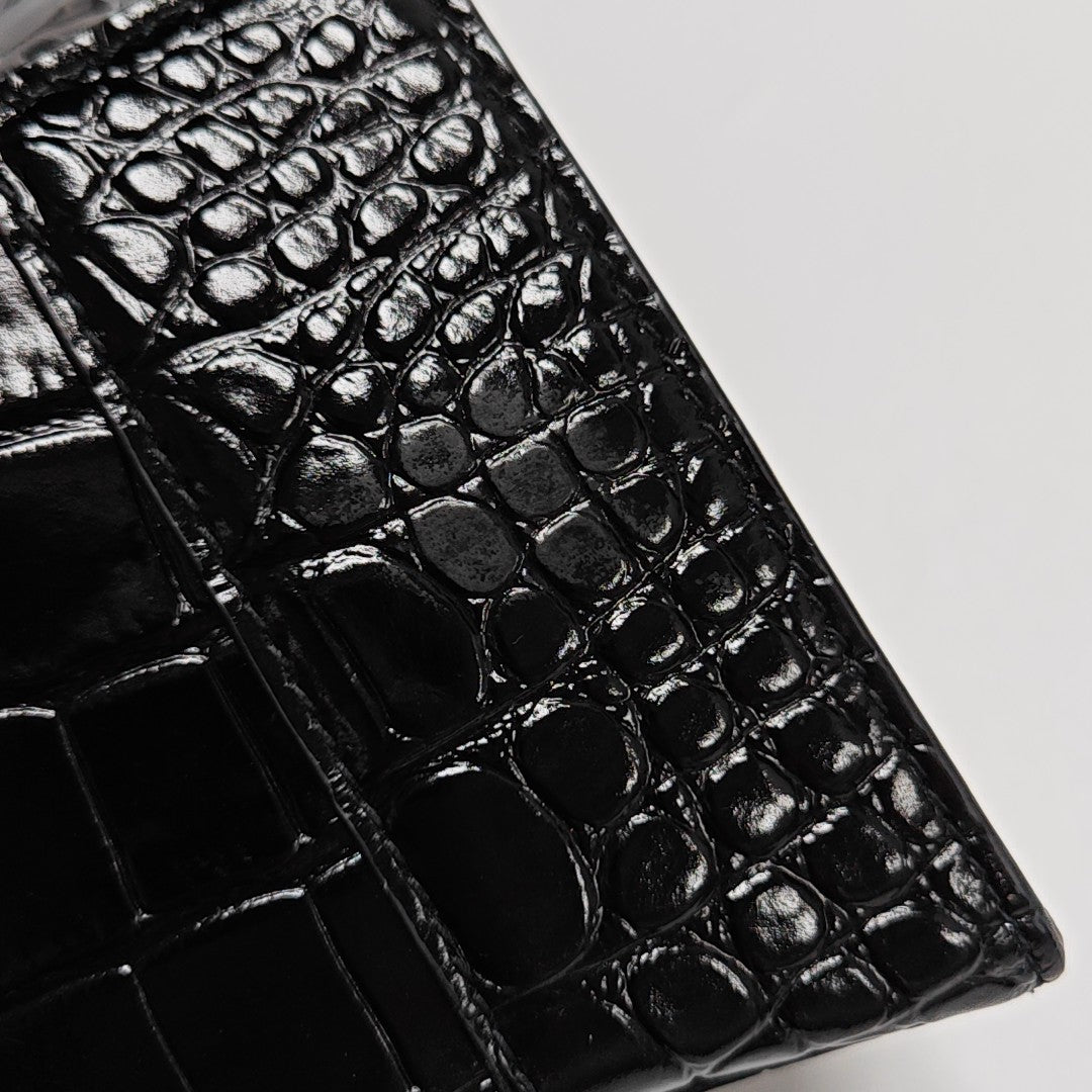 Hourglass XS Calfskin Black