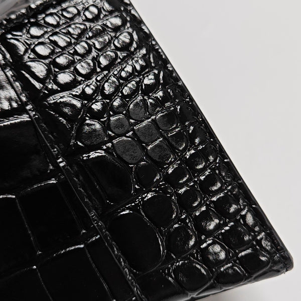 Hourglass XS Calfskin Black