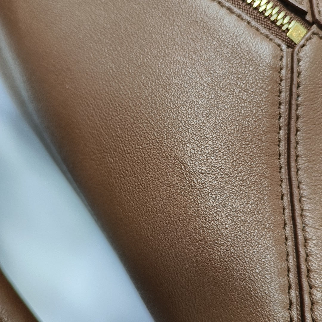 Featherlight Puzzle Small Lambskin Brown