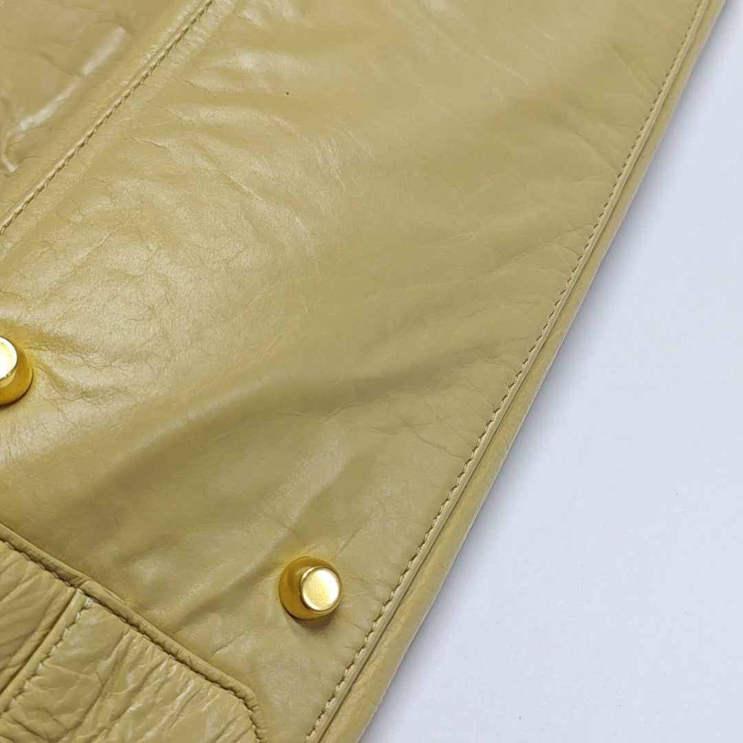 Arco Large Calfskin Beige