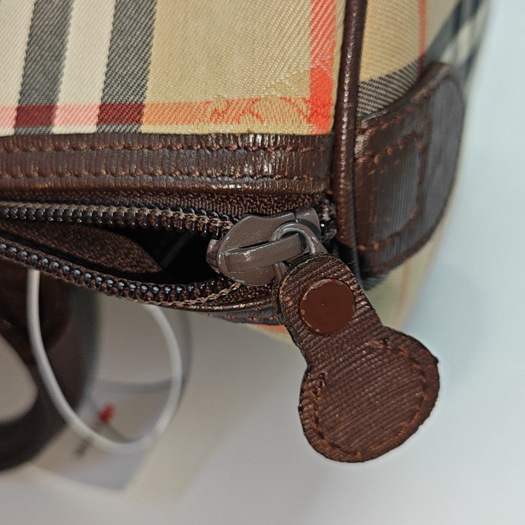 Canvas Top Handle Bag Beige