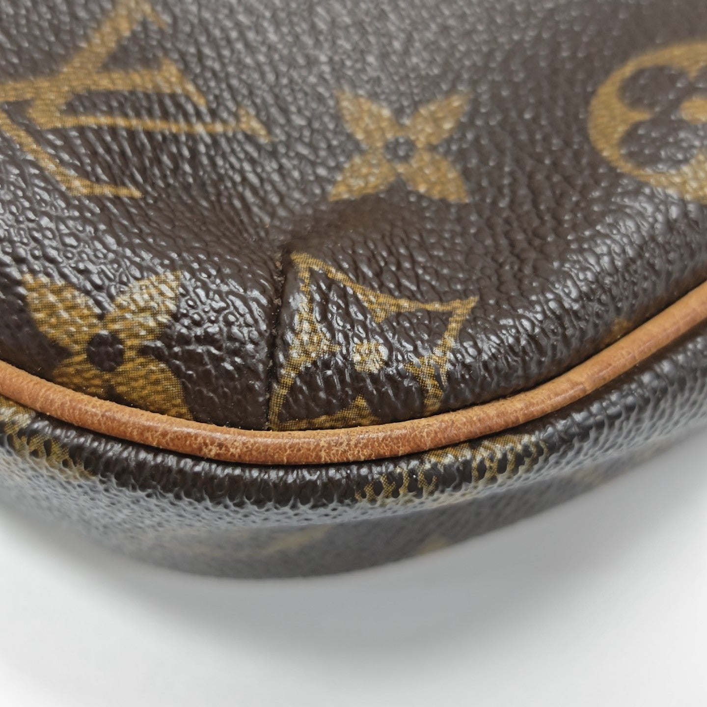 ODEON Monogram Coated Canvas Brown