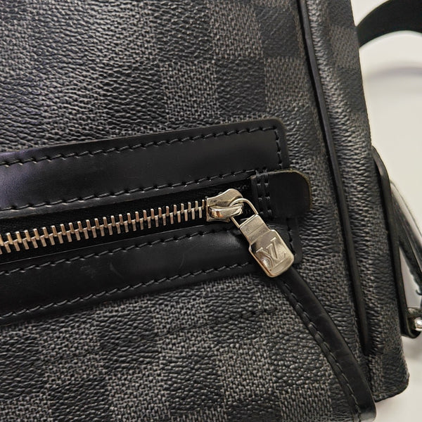 DANIEL Damier Graphite Coated Canvas Gray