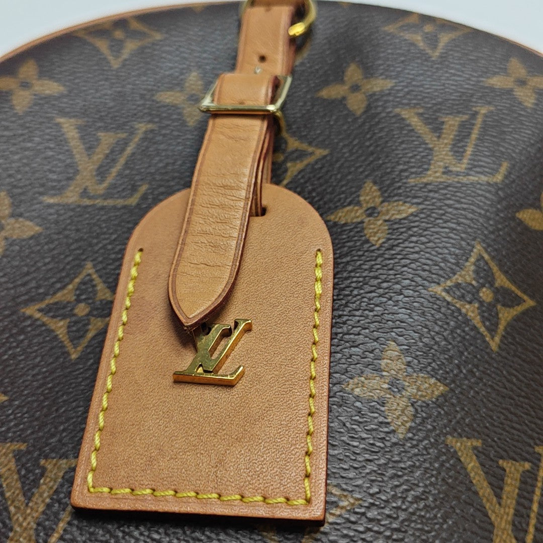 BOITE CHAPEAU MM Monogram Coated Canvas Brown