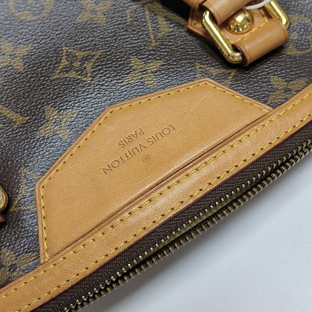 RETIRO NM Monogram Coated Canvas Brown