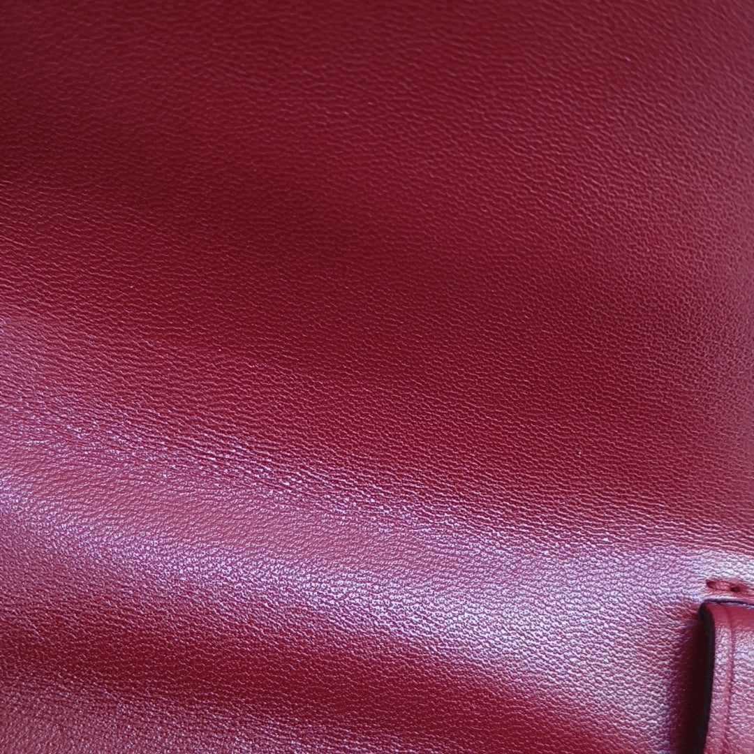 CLASSIC BOX Mini Calfskin Red