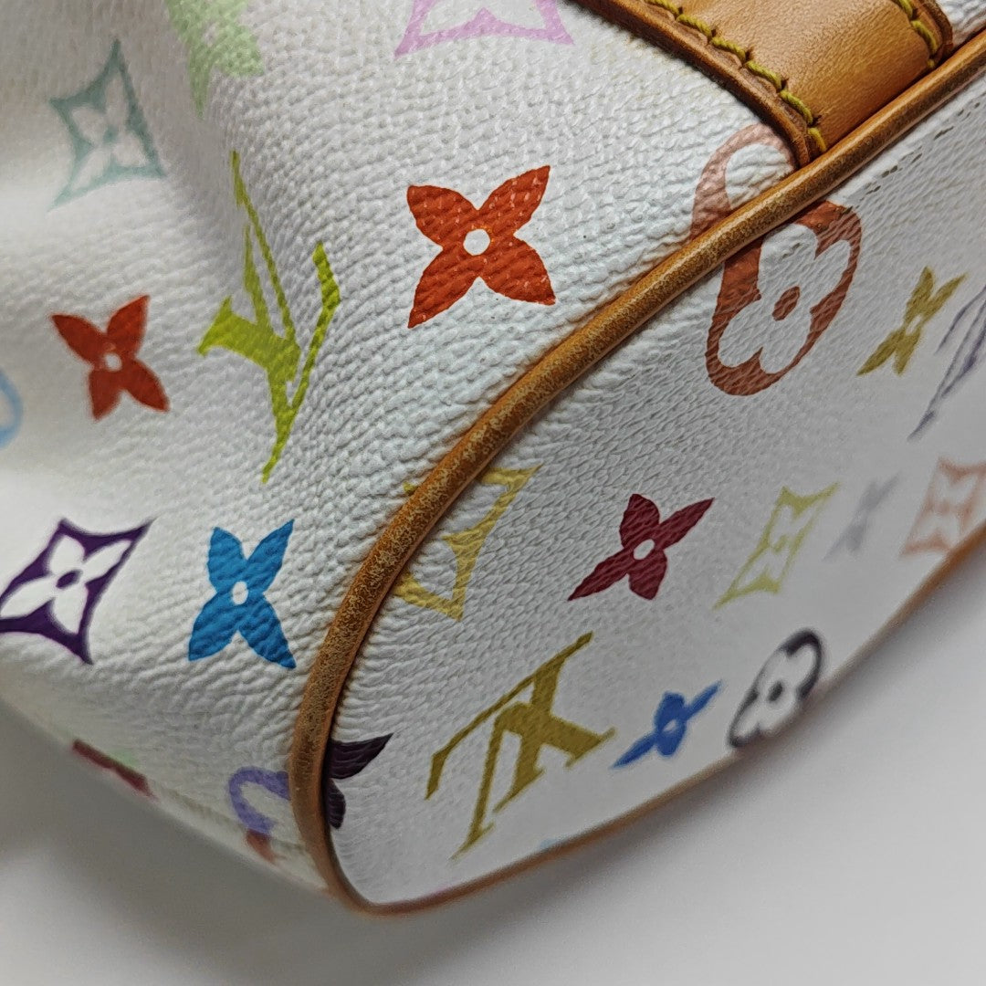 LV × TM THEDA GM Monogram Coated Canvas White