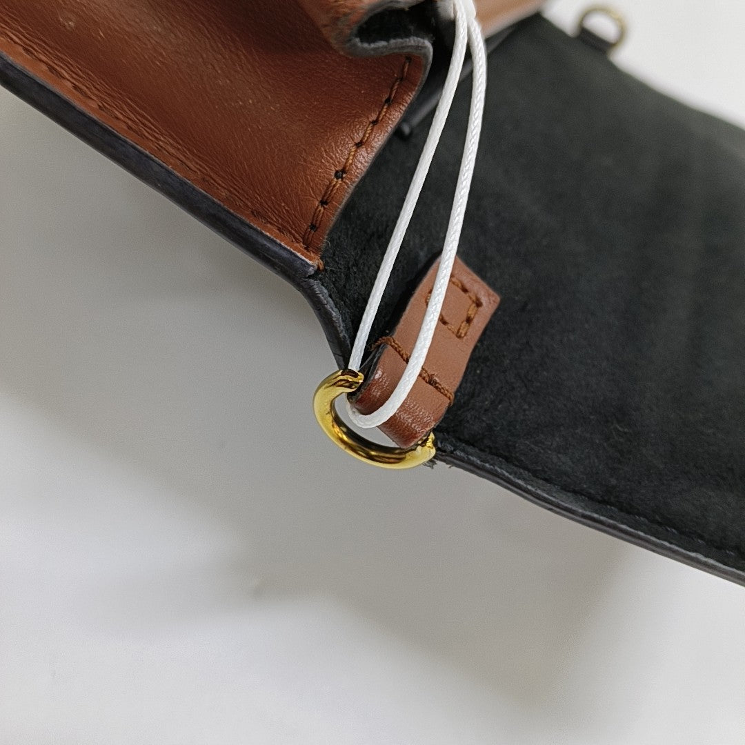 DAUPHINE WOC Monogram Coated Canvas Brown