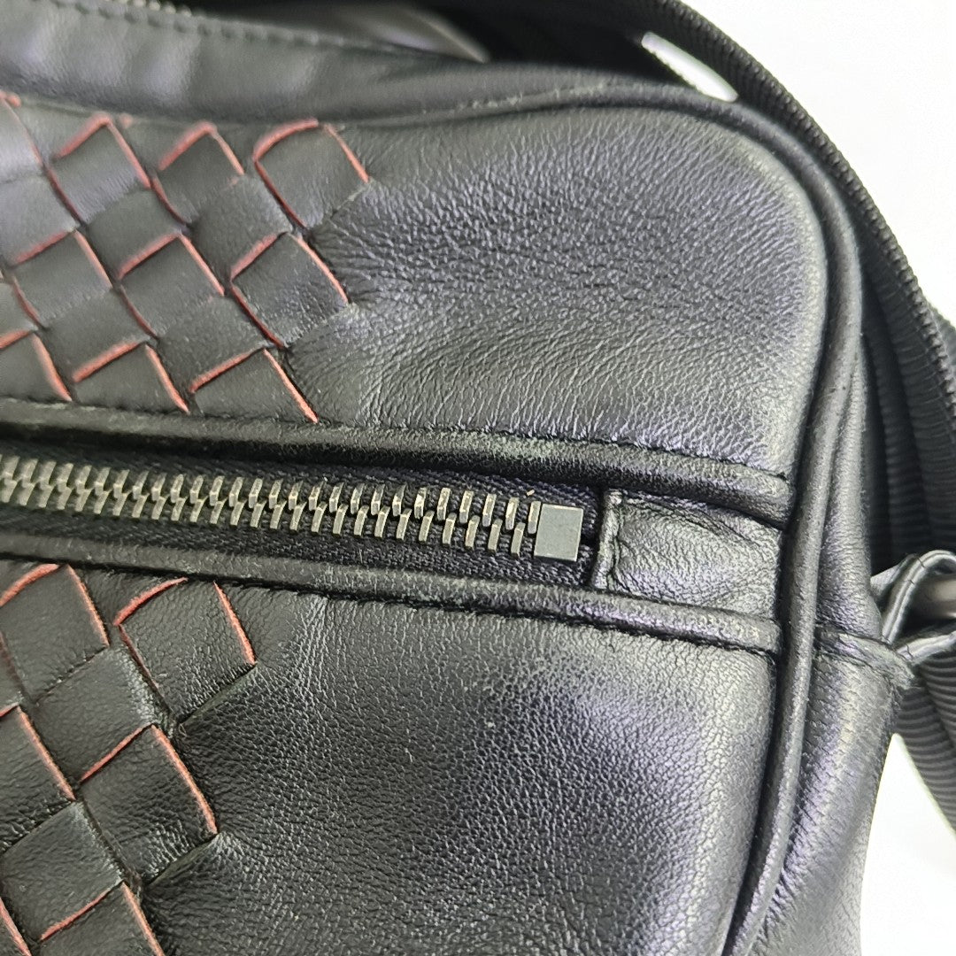 Calfskin Shoulder Bag Black