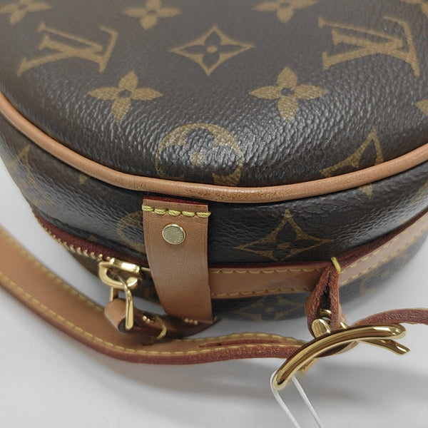 BOITE CHAPEAU PM Monogram Coated Canvas Brown