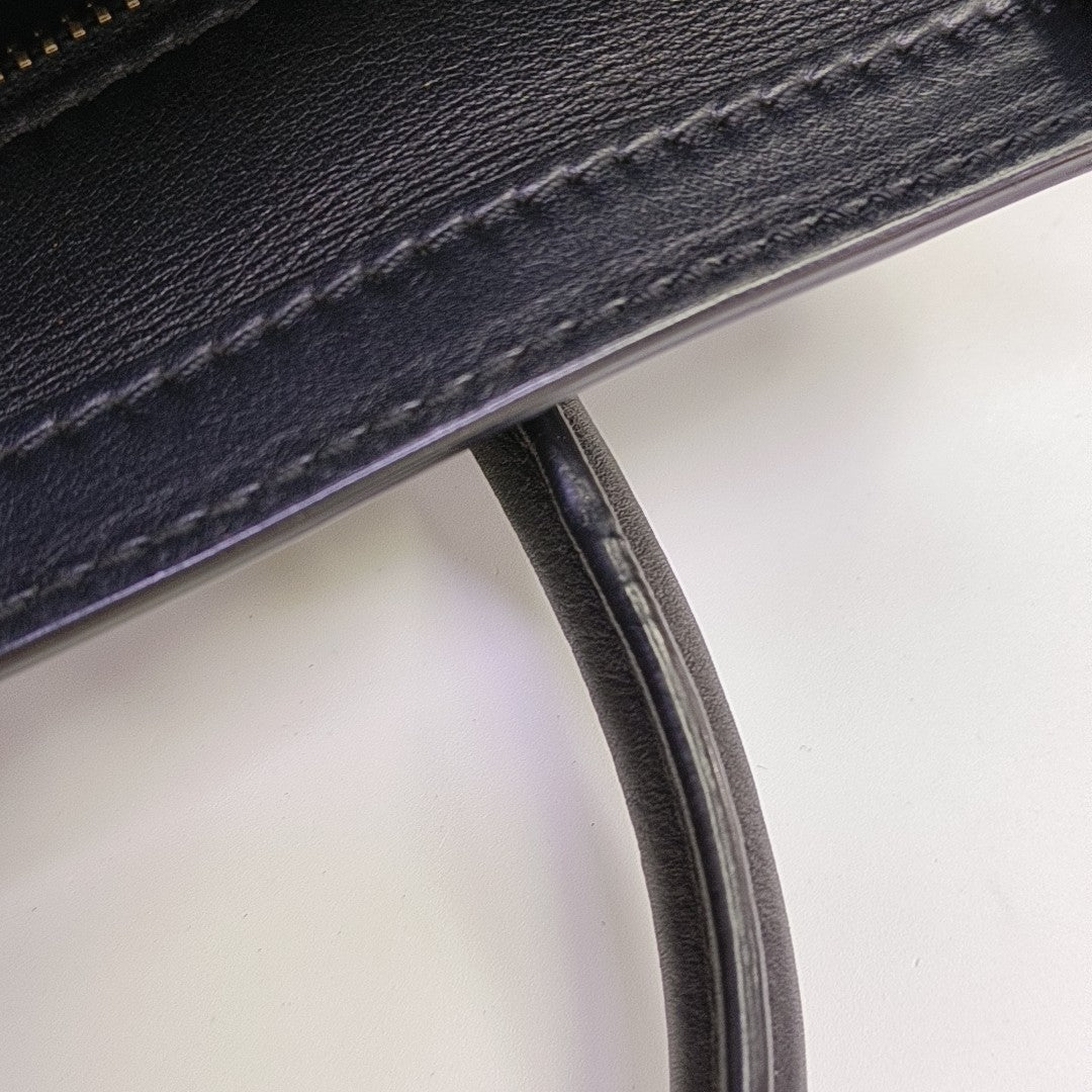 LUGGAGE Nano Calfskin Blue
