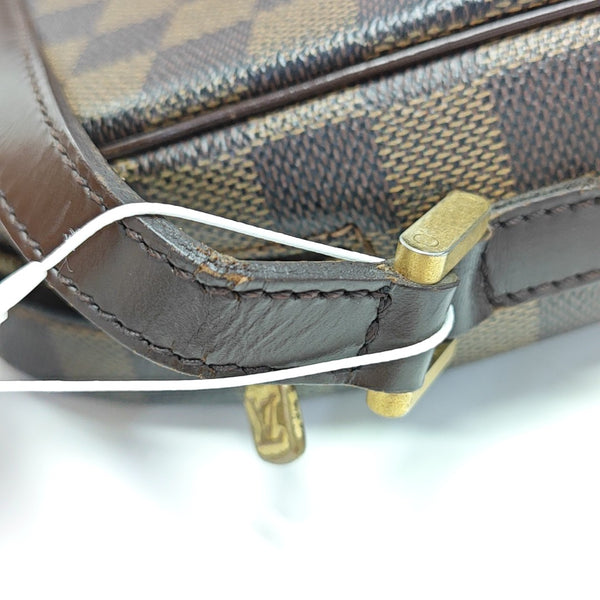 IPANEMA PM Damier Ebene Coated Canvas Brown