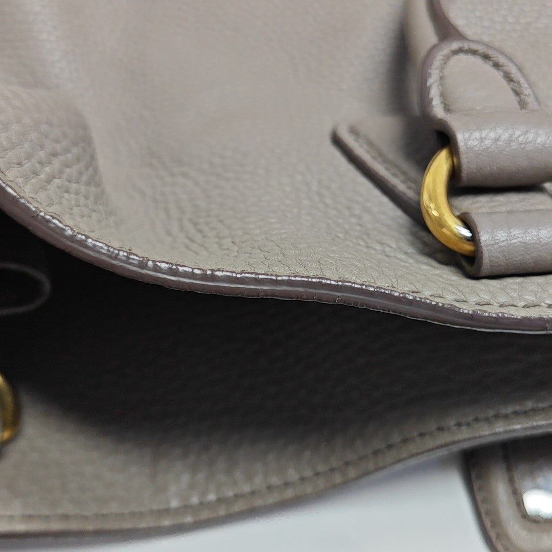 Vitello Calfskin Gray