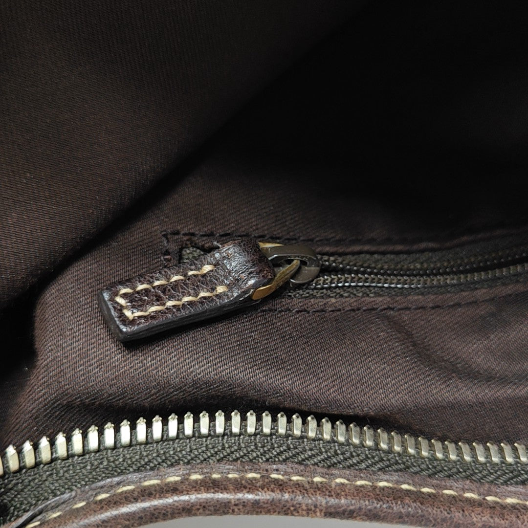Princy Monogram Canvas Brown